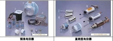 傾角電位器、直線型電位器
