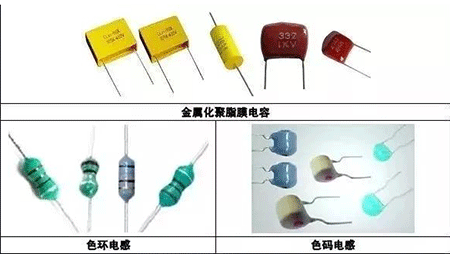 金屬化聚酯膜電容、色環(huán)電感、色碼電感